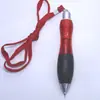 Lanyard para Cuello Bolígrafo de Tinta Gel Dibujo Animado Grueso con Cuerda Pluma de Agua Exhibición Publicitaria Logo Impreso Personalizado Bolígrafo de Regalo