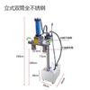Máquina de fideos Lanzhou totalmente automática, eléctrica, de acero inoxidable, de un solo barril, para gluten, comercial, vertical, de doble barril