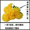 Ramo simulado de crisantemos para el Festival Qingming para ir a la tumba flores de plástico y seda para suministros funerarios flores artificiales para el barrido de tumbas en el cementerio para colocar flores artificiales