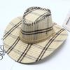 Chapéu de cowboy ocidental atacado chapéu de cavaleiro masculino para atividades ao ar livre chapéu de sol protetor solar chapéu de sol infantil chapéu jazz para turismo cênico