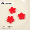 Flores de Acrílico Corazón Estrella Color DIY Pulsera de Cuentas Hecha a Mano Collar Pendientes Accesorios de Joyería Material Cuentas Sueltas