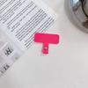 Clip de cordón para teléfono móvil, junta trasera, adhesivo fuerte, parche fijo universal, clip, carcasa, pieza de conexión antipérdida, tarjeta