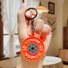 Placa de Haltere Mini Equipamento de Fitness Acessórios Chaveiro Pingente, Pingente de Barra Decoração de Mochila, Chaveiro de Joia