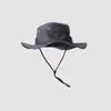 Sombrero de Vaquero Occidental para Hombres y Mujeres, Sombrero de Pescador Impermeable de Secado Rápido para Senderismo y Acampada al Aire Libre en Verano, Sombrero de Protección Solar Estilo Japonés