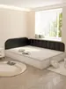 Paneles de Pared Suaves Personalizados de Tatami, Contornos de Cama con Calefacción Eléctrica de Tejido Técnico, Cabecero Suave Anticolisión para Niños