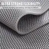 Alfombrilla de plástico PVC hueca transfronteriza para baño, inodoro, piscina, cocina, antideslizante y resistente a la suciedad