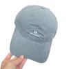 American Street Simples Bordado Pequeno Letra Lavado Algodão Beisebol Chapéu Masculino e Feminino Casual All-match Boné Chapéu de Sol