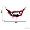 Comercio exterior Halloween labios de sangre calcomanía para coche labios de payaso malvado calcomanía reflectante para casco de motocicleta P158
