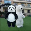 Casal estrangeiro urso desenho animado boneca roupas masculinas e femininas boneca de caminhada roupas de performance adulto urso COS adereços roupas