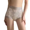 Pantalones de Lujo Accesible con Patrón de Vendaje Cruzado en Relieve, Control de Abdomen, Sin Costuras, Sin Entrepierna, Calzoncillos tipo Boxer Antibacterianos para Mujer, Fibra de Algodón Lyocell