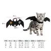 Directo del fabricante: Collar divertido de alas de murciélago para mascotas de Halloween, accesorios de disfraz para gatos y perros, suministros para mascotas