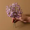 Paquete de Simulación de Gipsofila Decoración de Boda para el Hogar Ramo de Flores para Sostener Pegamento Suave Mini Gipsofila Fresca Pequeña