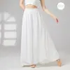 Pantalones de danza clásica, Ropa de práctica de danza china, Atuendo de actuación para mujer, Elegantes pantalones de pierna ancha para danza moderna, Pantalones de danza de nuevo estilo
