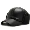 Nuevo Sombrero de Invierno para Hombre, Resistente al Viento para Exteriores, Forrado de Felpa Caliente, Estilo Pato, para Adultos Mayores, Papá, Gorra de Béisbol Engrosada con Protección para Orejas de Piel de Visón