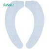 Cojín universal para asiento de inodoro Fasola estilo japonés impermeable cubierta para inodoro doméstico anillo para inodoro adhesivo pegatina para inodoro