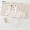 Novo Traje de Lycra Muto Prince para Meninos, Roupas de Outono e Calças, Conjunto de Roupa de Casa 100% Algodão para Crianças