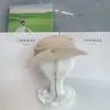Elegante Sombrero de Ala Estilo Francés Inspirado en Hepburn para Mujer, Sombrero de Sol Delgado y Transpirable de Otoño con Protección Solar