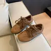 2026 Moda Otoño Nuevo Zapatos de Entrenamiento Planos con Cordones Agande Versátiles Cómodos de Caña Baja Casuales Zapatos de Skate para Mujer