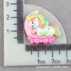 Accesorios de resina de arcoíris de nube de unicornio hechos en casa pegamento crema paquete de materiales carcasa de teléfono móvil diy tocado accesorios para el cabello