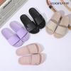 Zapatos de Mujer Luo Fu Pantuflas Retro Moda de Verano Baño Interior Suela Gruesa Baño Mujeres Embarazadas y Ancianos Antideslizante Suave Chancla