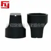Suministros de Fábrica 14.5*8*15.5mm Perilla Ranurada de Plástico Potenciómetro Perilla Codificada Eje de Flor de 6mm