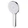 Chuveiro de Painel Grande com Chuveiro de Chuva Pressurizado, Cinco Velocidades de Alto Fluxo de Água, Chuveiro Aquecedor de Água para Banheiro