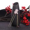 Horquilla de pelo antigua Horquilla de pelo Disco Pelo Borla Peine Simple Combinable Atmósfera Tocado Pelo Horquilla Tocado Hanfu Accesorios para Caminar para Mujer