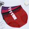 Ropa Interior Clásica a Rayas Elástica de Algodón Tc Tallas Grandes para Mujeres de Mediana Edad y Mayores, Bragas Rayadas Cómodas para Mujer, Venta al por Mayor desde el Fabricante