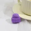 Chapéus Mini de Tricô Estilo Coreano em Estoque Transfronteiriços Chapéus Pequenos de Tricô Decorativos Artesanais de Natal DIY