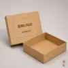 Empaque Personalizado de Caja de Regalo de Papel Kraft, Caja de Papel Kraft Personalizada con Diseños Personalizados, Venta al por Mayor Directa de Fábrica