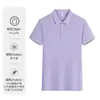 Camisa Polo de Manga Curta Roupa de Trabalho Gola Lapela Camisa da Cultura Corporativa Concessionária de Carros Banco Roupa de Trabalho Roupa de Trabalho para Processamento Logo Bordado Masculino