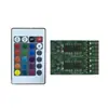 Controle Remoto de 24 Teclas RGB Placa de Controle Infravermelho Luz de Fundo de TV Iluminação Inteligente para Móveis Tira de Luz Atacado Dimerização Contínua