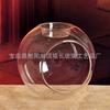 Florero Ecológico Micro-Paisaje Estilo Europeo Vidrio Transparente Espeso Portavelas Decoración de Mesa de Boda Regalo