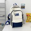 Mochila estudantil ins estilo retrô americano feminina grande capacidade estudante do ensino médio estudante do ensino fundamental mochila escolar mochila para computador masculino