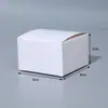 Caixa de Papelão Branca Spot Caixa Retangular Espessa Branca Caixa de Embalagem Caixa Colorida de Papel Branco Caixa de Embalagem para Presente Pode Ser Personalizada