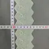 Tecido de Renda Rayon 3-7cm Bordado Perfurado Roupas Renda Lingerie Roupas Infantis Acessórios de Renda Pode Ser Tingido