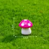 Micro-paisaje de Musgo Creativo Colorido Simulación Pequeños Hongos Jardinería Paisajismo Materiales Decorativos DIY Accesorios Pequeños Adornos