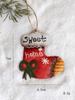 Producto Nuevo Transfronterizo Decoración de Árbol de Navidad Retro Americano Hierro Viejo Bolsa de Regalo Calcetines Decoración Colgante Pequeño