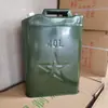 Bidón de Gasolina para Motocicleta, Barril de Gasolina, Jarra de Aceite de 30 Litros, Barril de Hierro de 5 Galones para Coche, Tanque de Combustible de 10 Litros, Cubo de Agua de Aluminio de 20 Litros