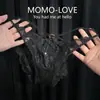 Seductoras y Atractivas* Bragas de Encaje Sexy Estilo Japonés Pura Pasión, Huecas Sin Costuras Cómodas Algodón Puro en la Entrepierna Calzones para Mujer