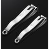Cortador de Unhas Strongman Qr 618 Aço Inoxidável Ferramentas Domésticas de Manicure Cortador de Unhas Grande de Borda Reta Embalado