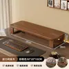 Soporte Elevado para Computadora de Madera Maciza Base Elevadora para Monitor de Escritorio Estante de Almacenamiento Escritorio de Oficina Soporte para Laptop