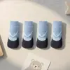 Calcetines de Gato Cubiertas de Pata de Perro Gato para Mascotas Cubiertas Anti-Rayaduras para Uñas de Gato Guantes Patas Anti-Rayaduras Anti-Suciedad Cubiertas para Zapatos Para Usar Afuera No Se Caen