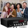 Amplificador de entrada coaxial de fibra Bluetooth 5.3 alto baixo U disco sem perdas amplificador de potência digital de canal duplo transfronteiriço