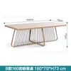 Jardín de patio de villa al aire libre mesa y silla de ratán de ocio al aire libre modelo de sala de diseño B & B aleación de aluminio cuadrado comida