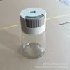 Botella de Control de Sal Tipo Prensa Lata Cuantitativa de Sal Salero Sellado a Prueba de Humedad Cocina Vidrio Medidor Botella de Sal Limitada para Uso Doméstico Único