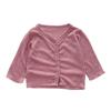 Ropa de Protección Solar para Niños 2025 Verano Nuevo Camisa de Aire Acondicionado para Bebé Cardigan Ligero Suave Cera para Niños y Niñas Abrigo de Punto Moderno