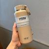 Taza termo TYESO acero inoxidable 304 gran capacidad botella deportiva para exteriores portátil para hombres y mujeres taza transfronteriza fría y caliente