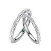 Anel de casal de prata esterlina S925 Keel, anel de par, novo anel de nicho de alta classe, anel simples e simples