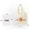 Bolsa de Lona Lisa de Color Sólido para Hombres y Mujeres, Adecuada para Estudiantes para Llevar Libros, con Logo Personalizable, Mochila, Bolso de Mano Promocional